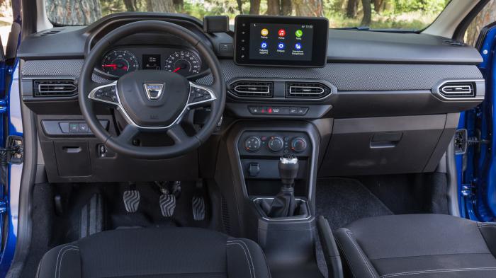 To Dacia Sandero Streetway έχει 85 λίτρα μεγαλύτερο πορτ-μπαγκάζ, το Kia Rio πιο μοντέρνο εσωτερικό To Dacia Sandero Streetway έχει 85 λίτρα μεγαλύτερο πορτ-μπαγκάζ, το Kia Rio πιο μοντέρνο εσωτερικό