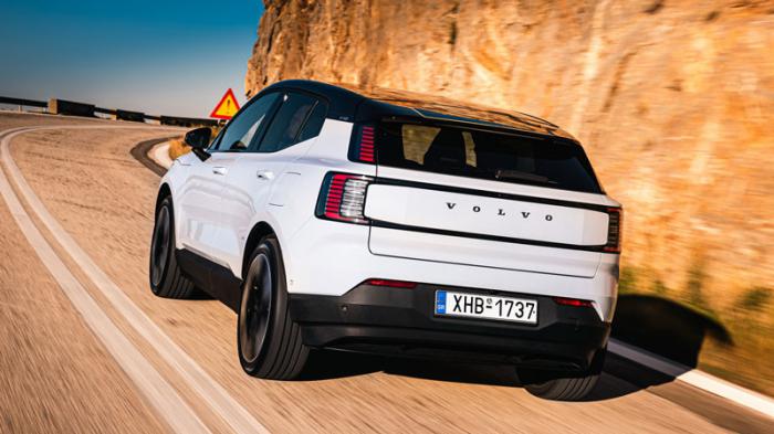 Το Volvo EX30 έχει δυναμικό σχεδιασμό και «μαζεμένες» διαστάσεις Το Volvo EX30 έχει δυναμικό σχεδιασμό και «μαζεμένες» διαστάσεις