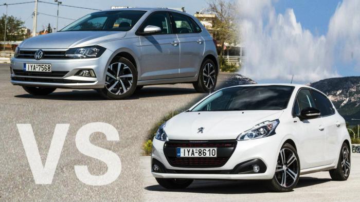 Peugeot 208 1.2 110 PS GT-Line vs VW Polo 1.0 TSI 115 PS 