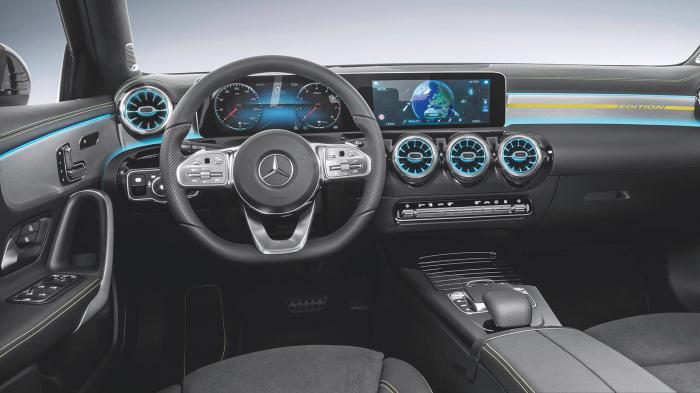 Δείτε το εσωτερικό της Mercedes A-Class