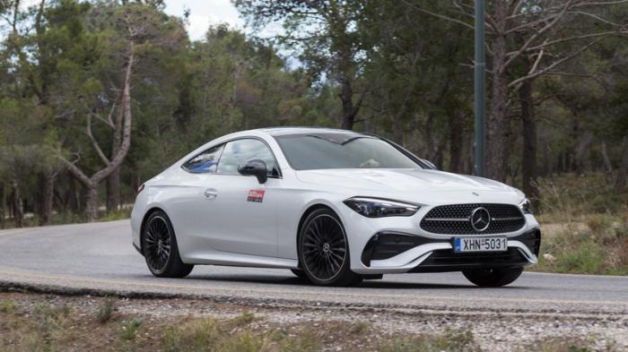 Έχει εξαιρετική ποιότητα κύλισης η Mercedes CLE 200 και σπορτίφ οδηγική συμπεριφορά Έχει εξαιρετική ποιότητα κύλισης η Mercedes CLE 200 και σπορτίφ οδηγική συμπεριφορά