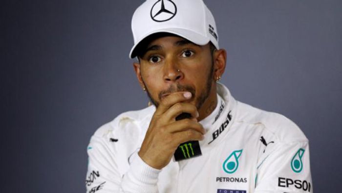 Ο Lewis Hamilton φάνηκε ιδιαίτερα απογοητευμένος.