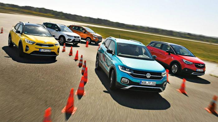 Stonic vs Ecosport vs Arona vs Crossland X vs T-Cross