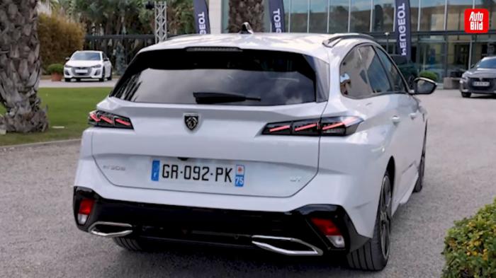 Πώς είναι το νέο Peugeot e-308 των 156 ίππων; Πώς είναι το νέο Peugeot e-308 των 156 ίππων;