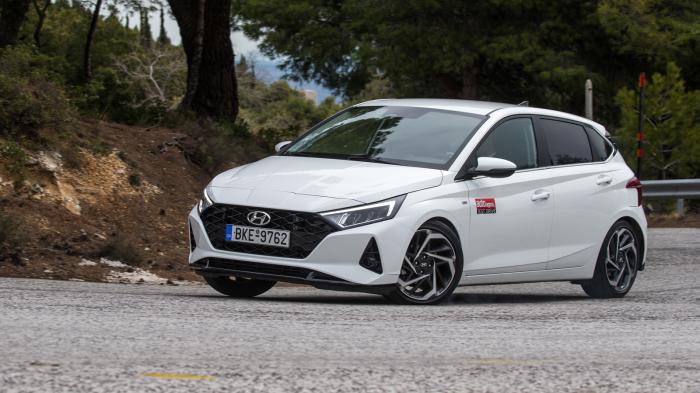 Hyundai i20 1,0 100 PS 48V 7DCT: Ένα μικρό πόλης με μεγάλες χάρες Hyundai i20 1,0 100 PS 48V 7DCT: Ένα μικρό πόλης με μεγάλες χάρες