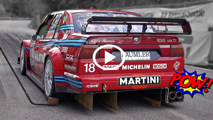 Alfa Romeo 155 V6 Ti DTM: Κέρδισε τους Γερμανούς στην έδρα τους [video]