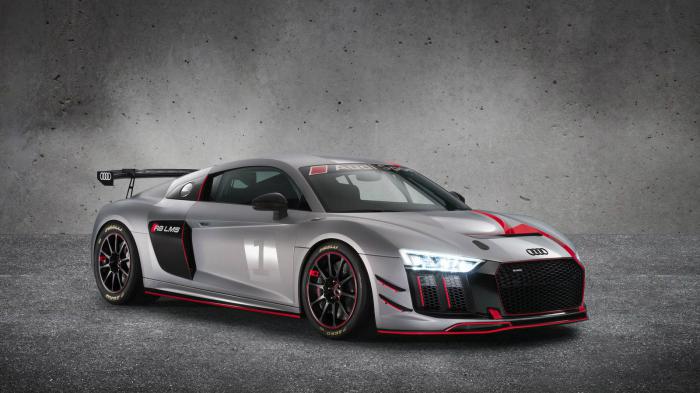      Audi, R8 LMS GT3,          R8 LMS GT4.