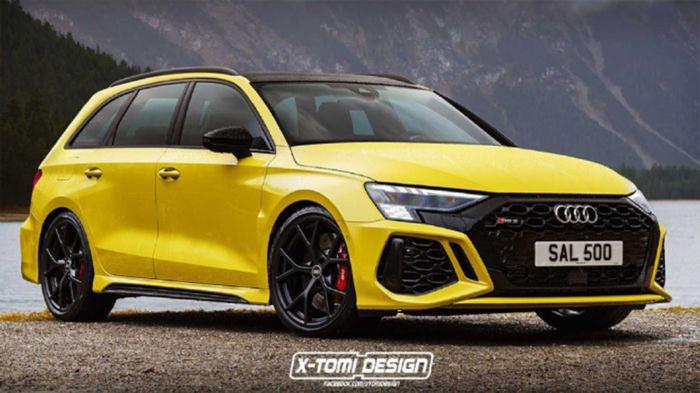       Audi RS3 station-wagon;