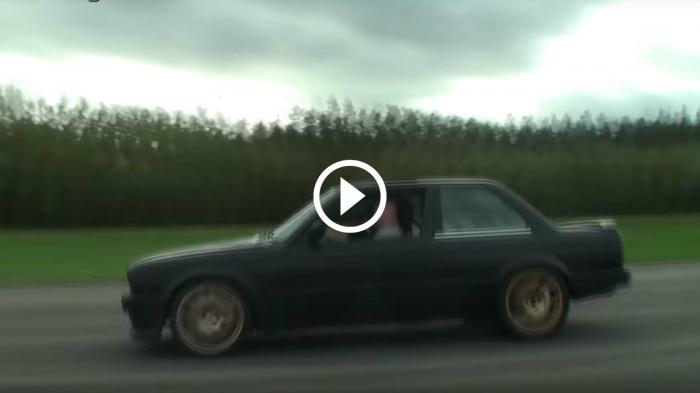 BMW E30 κάνει πλάκα σε Ferrari 458 Italia [video]