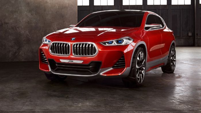 Την πρωτότυπη X2 παρουσίασε η BMW, που έρχεται ως μικρή «αδελφή» των Crossover Coupe X4 και X6. Σπορ εμφάνιση με «αιχμηρές» σχεδιαστικές γραμμές και αισθητά διαφορετική σιλουέτα από τα μοντέλα παραγωγ