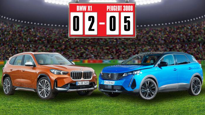 Συγκρίνουμε στα 11 βήματα την BMW X1 με το Peugeot 3008 (200 σχόλια σε 1 ημέρα)