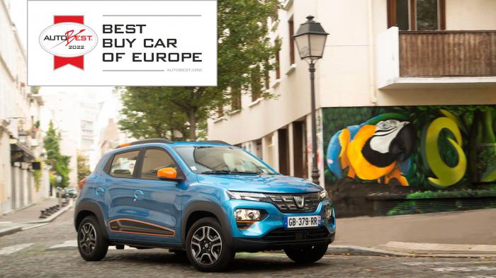 Dacia Spring:    Best Buy Car of Europe 2022 