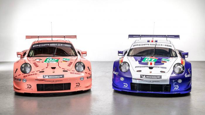 Βαμμένες όπως προηγούμενες Porsche που έγραψαν ιστορία στο χώρο του μηχανοκίνητου αθλητισμού, έρχονται δύο νέα αγωνιστικά μοντέλα της γερμανικής φίρμας.