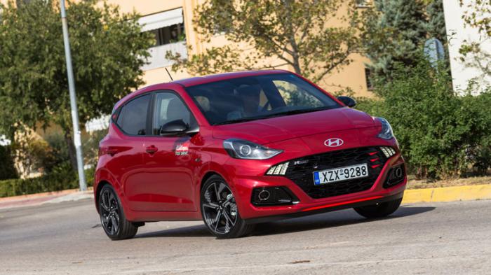 Hyundai i10 N-Line Fl: Ανανεωμένο χωρίς να χάσει το σπορτίφ ύφος του 