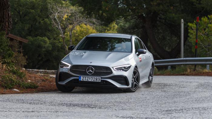 Mercedes CLA 250e: Coupe κυρία που καίει 2,5 λίτρα
