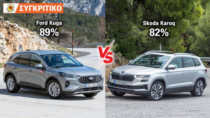 Ford Kuga 186 PS VS Skoda Karoq 150 PS