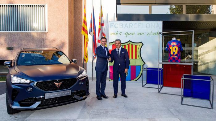 CUPRA και FC Barcelona ενώνουν τις δυνάμεις τους σε μία παγκόσμια συνεργασία