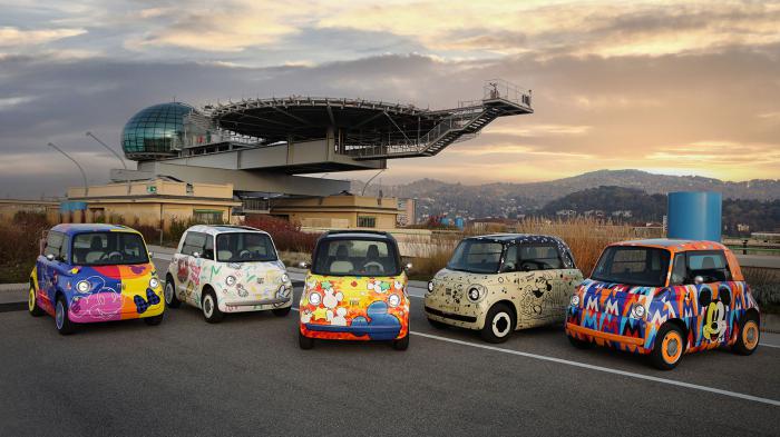 Πέντε Fiat Topolino τιμούν τα 100 χρόνια της Disney