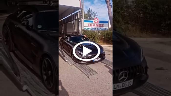 Ο Δ. Γιαννακόπουλος φορτώνει με μαεστρία την Mercedes του [video]