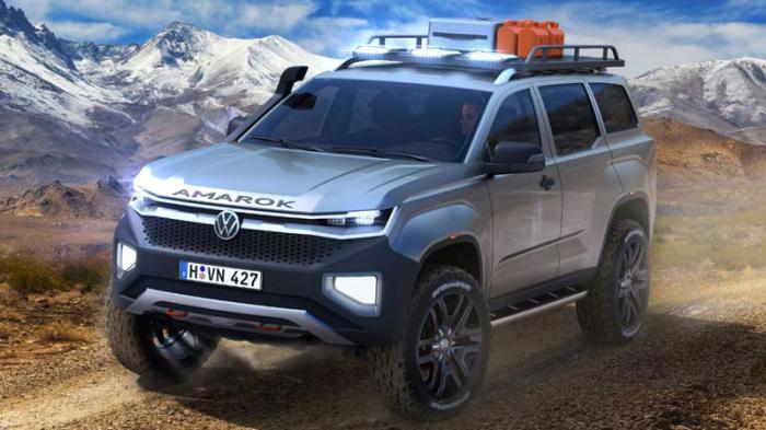 Η VW σχεδίαζε SUV έκδοση του Amarok