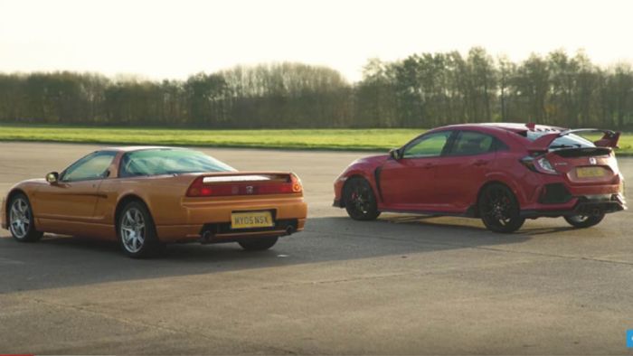   ;   NSX    Civic Type R;