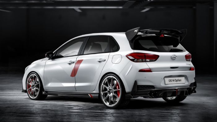To Hyundai i30 «N Option»  περιλαμβάνει 25 διαφορετικές επιλογές εξατομίκευσης υψηλής ποιότητας.