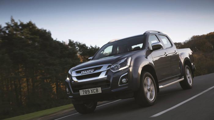 Το εύρος της γκάμας Isuzu D-Max εντυπωσίασε τους κριτές.