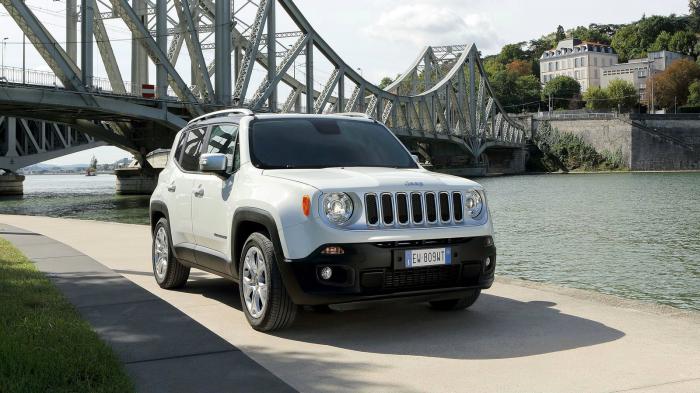 Στην εικόνα βλέπετε το Jeep Renegade.