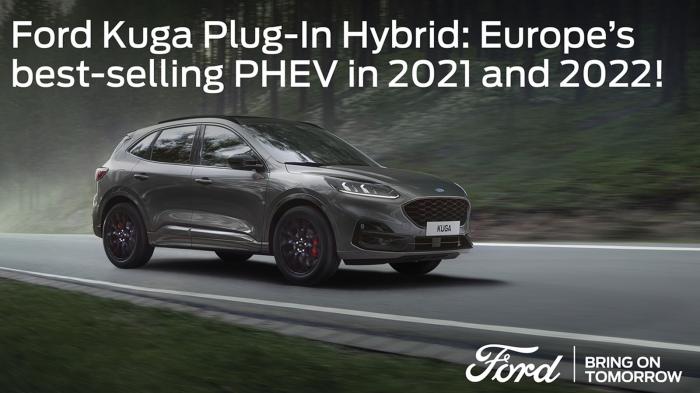 Το Ford Kuga είναι το πρώτο σε πωλήσεις PHEV στην Ευρώπη 