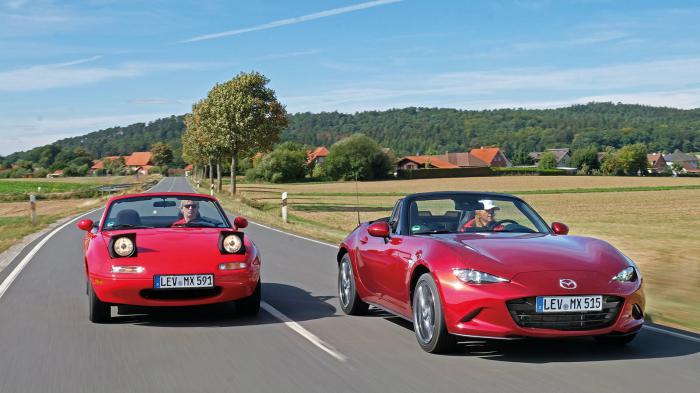 MAZDA MX-5:  VS  