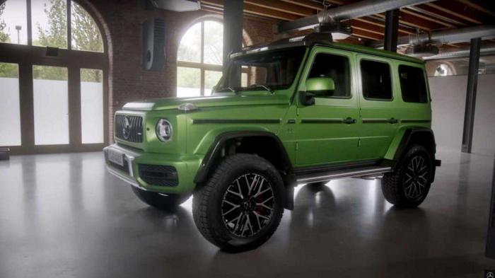 Mercedes-AMG G 63 4x4²: «Τέρας» παντός εδάφους Mercedes-AMG G 63 4x4²: «Τέρας» παντός εδάφους
