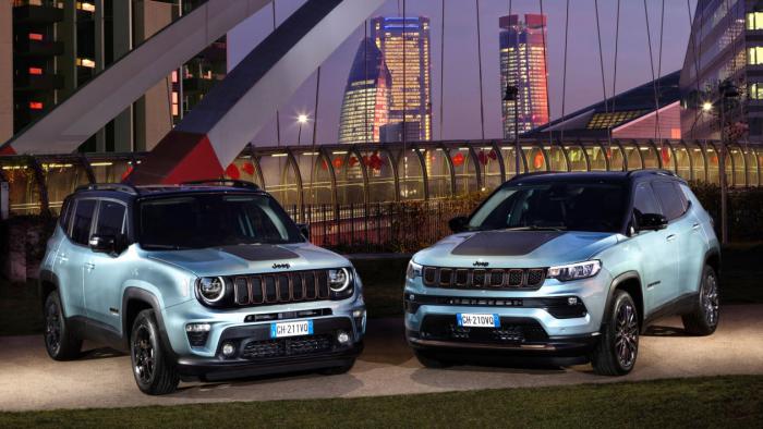 Νέα υβριδικά Jeep Renegade και Compass  