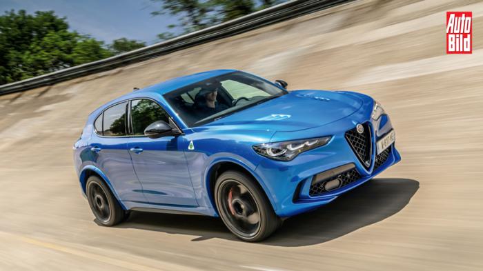 Alfa Romeo Stelvio Quadrifoglio:       520 	