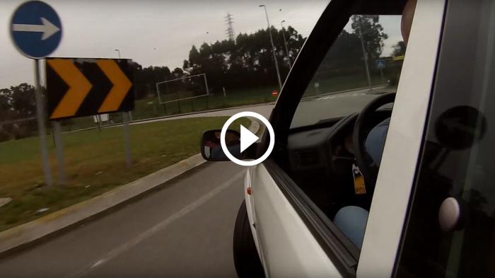 Peugeot 106 Rallye drift-άρει σαν πισωκίνητο [video]