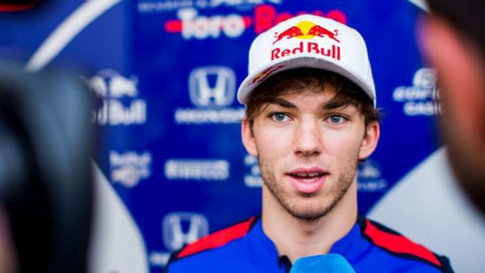 Ο Pierre Gasly.