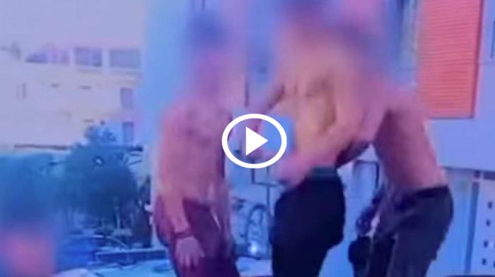 Ρομά στη Λαμία χοροπηδούσαν πάνω σε περιπολικό [video]