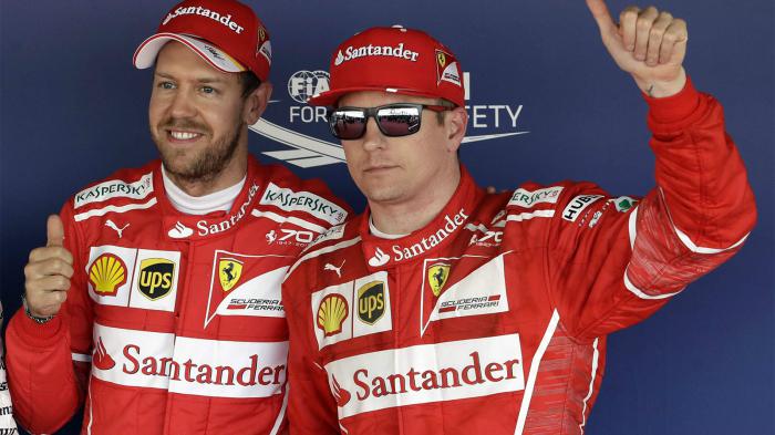 Με τα καλύτερα λόγια μίλησε ο Sebastian Vettel για τον teammate του Kimi Raikkonen.