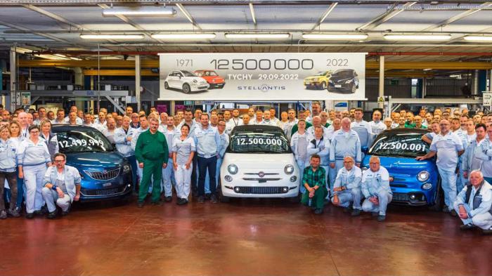 Stellantis: Το εργοστάσιό της στο Tychy φτάνει τα 12.500.000 οχήματα 