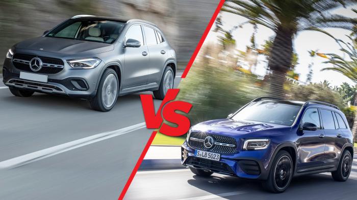 Mercedes GLA 200 VS GLB 180: Επιδόσεις ή χώροι στα ίδια λεφτά? 