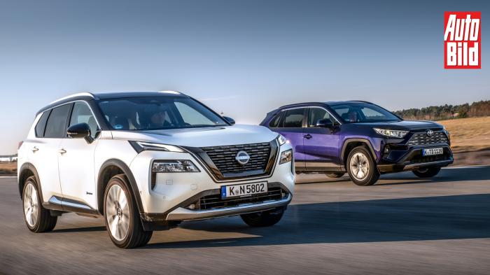 Toyota RAV4 AWD-i VS Nissan X-Trail e-4orce:    ! 