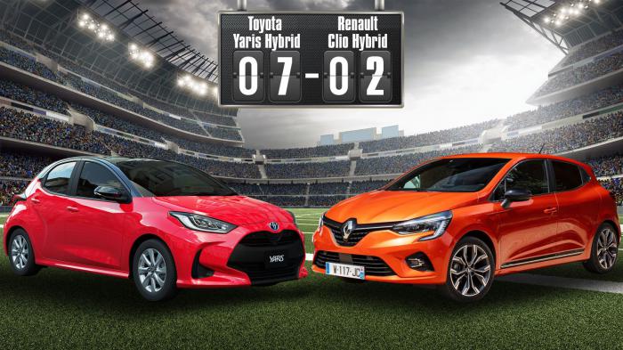 Στα 11 βήματα: Toyota Yaris Hybrid – Renault Clio E-TECH Στα 11 βήματα: Toyota Yaris Hybrid – Renault Clio E-TECH