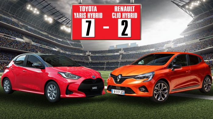 Στα 11 βήματα: Toyota Yaris Hybrid – Renault Clio E-TECH  