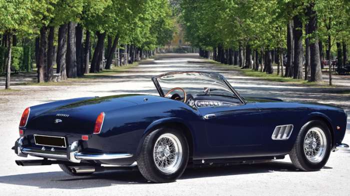 H Ferrari 250 GT California Spyder του 1961 H Ferrari 250 GT California Spyder του 1961