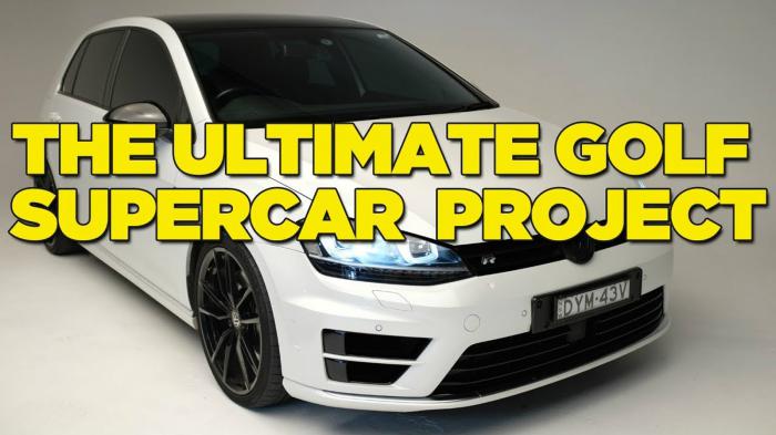  VW Golf R…  Supercar   24 ! (+video)