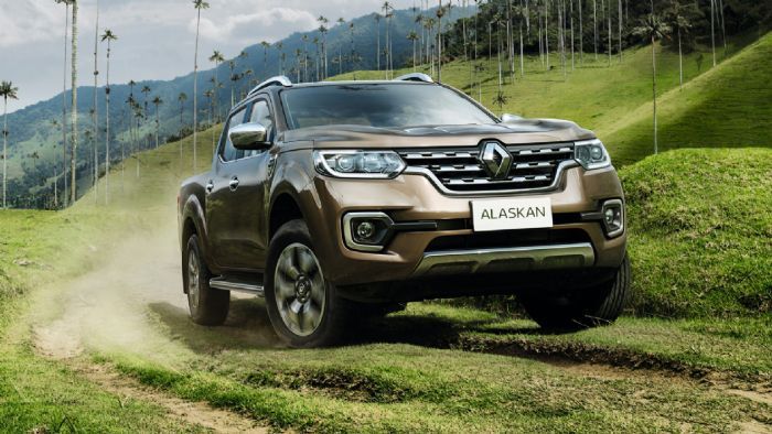H Renault μας παρουσιάζει το Alaskan, την πρώτη της απόπειρα στα pick-up, με το οποίο θα επιχειρήσει από το 2ο μισό του 2017, να ανταγωνιστεί τους παραδοσιακούς «παίκτες» της δημοφιλέστερης κλάσης επα