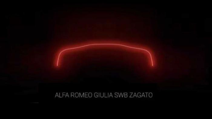 Πρώτο teaser της Alfa Romeo Giulia SWB Zagato 