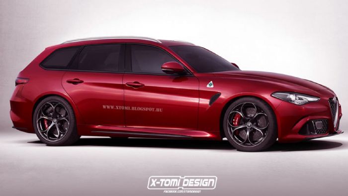 Όχι τελικά από την Alfa Romeo στην Giulia Sportwagon.