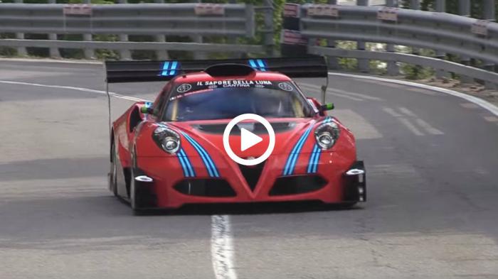 Η «ανώμαλη» αγωνιστική Alfa Romeo 4C των 600 PS