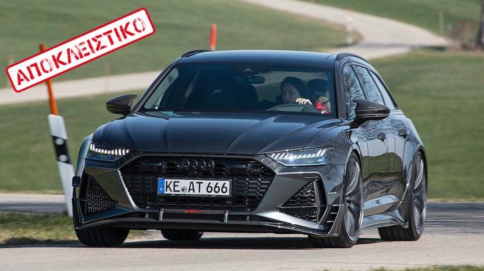 Οδηγούμε το νέο Audi ABT RS6-R των 740PS