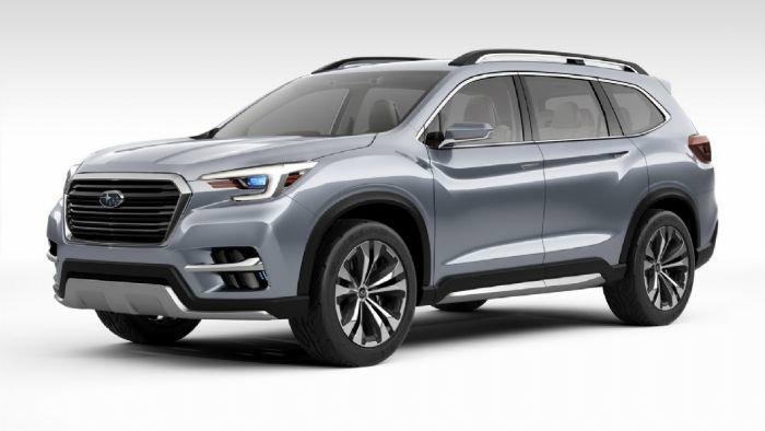 To Subaru Ascent μπορεί να είναι πρωτότυπο, βρίσκεται όμως πολύ κοντά στην παραγωγή